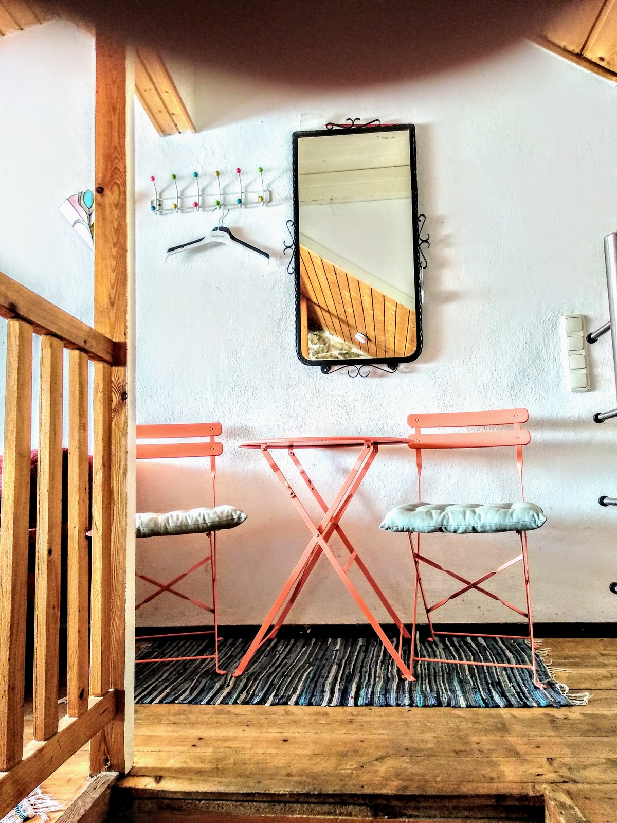 Maisonette Eingangsbereich mit Sitzecke